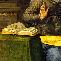 Michiel van Coxie, oil on panel, 1580, The Hermitage, St. Petersburg.