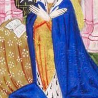 Book of Hours, Use of Orléans, 1450, British Library, Harley 2972,  folio. 14