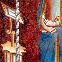Spinello Aretino, affresco, 1390, Arezzo, San Francesco.