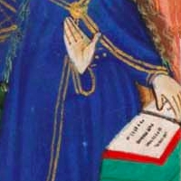 Book of Hours, Coutance use. Rouen, 1450-1475. Free Library of Philadelphia, Manuscript  Lewis E 090. fol. 7
