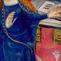 Book of Hours, Sarum use, in the style of the Master of the Gold Scrolls, Flanders, middle of the XV century, Huntington Library,  HM 1125. fol. 31