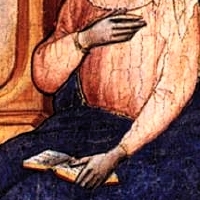 Mariotto di Nardo, tempera on octagonal panel, Private collection