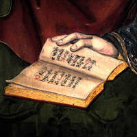 Jacquelin de Montluçon, L'Annonciation. 1496-97. Musée des Beaux Arts de Lyon