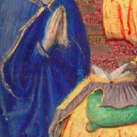 Master of Morgan 85. Book of Hours, Rome use. Paris, 1500-25. Free Library of Philadelphia, Manuscript Lewis E 214, fol. 26v