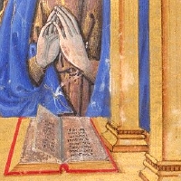 Book of Hours, use of Rome. In the style of Robinet Testard, France, 1500. British Library,  King's 7  fol. 7