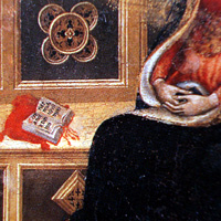 Gentile da Fabriano,  tempera su tavola, 1425, Pinacoteca Vaticana.