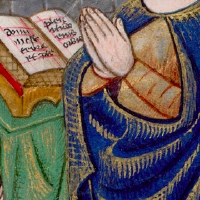 Book of Hours, use of Chartres, end of the XV c. Huntington Library, HM 1150, fol 12