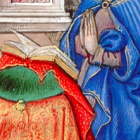 Book of Hours, use of Langres, end of the XV c. Huntington Library, HM 1169, fol 20