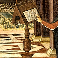 Bernardino di Betto detto il Pintoricchio, affrescò, 1501, Cappella Baglioni, Collegiata di Santa Maria Maggiore, Spello