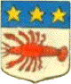 Blasons à 3 étoiles pentagonales dans l'Armorial Charles d'Hozier