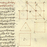 Leiden University Libraries, MS BPG 7, Euclidis opera, ex Procli Diadochi in Euclidem commentario excerpta, Netherlands,
1504-1505
