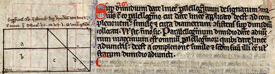 Leipzig, Universitätsbibliothek Rep. I 68c, Robert of Chester’s Redaction of Euclid’s Elements, the so-called Adelard II, s.XIII