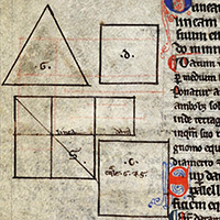 Leipzig, Universitätsbibliothek Rep. I 68c, Robert of Chester’s Redaction of Euclid’s Elements, the so-called Adelard II, s.XIII