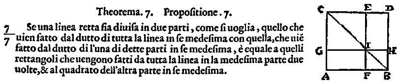 diligentemente rassettato e alla integrità ridottoper il degno professore di tal scientie Nicolò Tartalea. Con una ampla espositione dello istesso tradottore di nuovo aggionta. 1565.