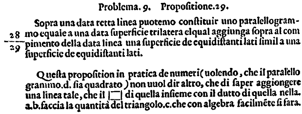 diligentemente rassettato e alla integrità ridottoper il degno professore di tal scientie Nicolò Tartalea. Con una ampla espositione dello istesso tradottore di nuovo aggionta. 1565.