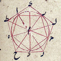 Philadalphia,  Lawrence J. Schoenberg Collection, LJS 286.  Tadhkirah uṣūl handasah al-ḥisāb li-Uqlīdis