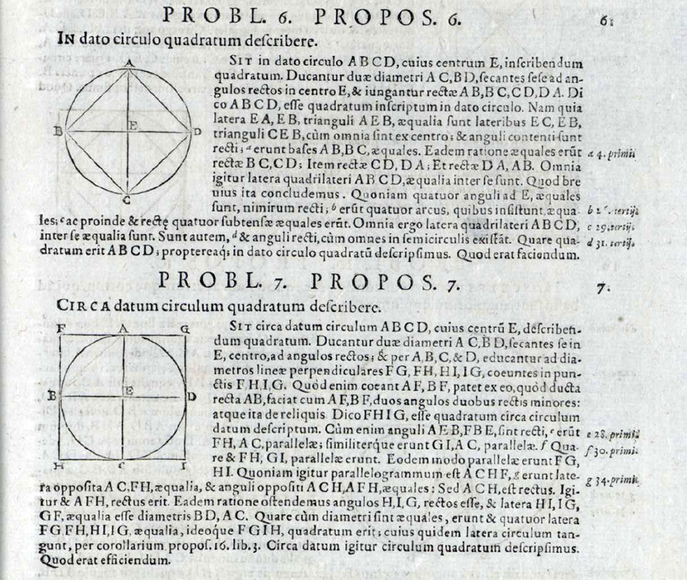 Euclidis Elementorum Libri XV. Christophorus Clavius, Coloniæ 1591