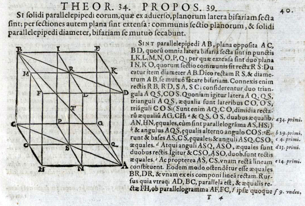 Euclidis Elementorum Libri XV. Christophorus Clavius, Coloniæ 1591