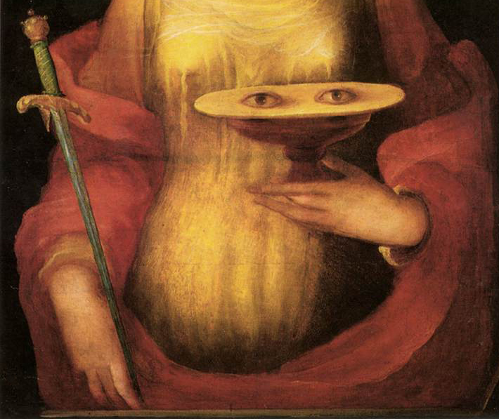 Domenico Beccafumi, St Lucy 1521, Pinacoteca Nazionale, Siena