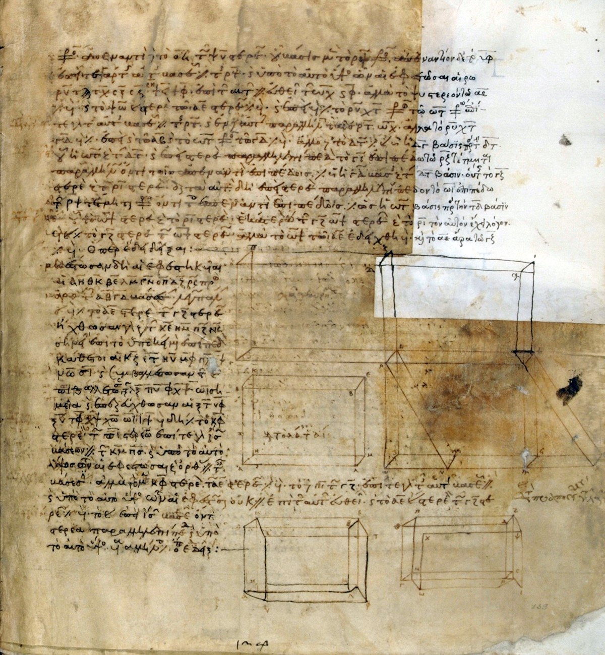 Biblioteca Medicea Laurenziana. Pluteus XXVIII. 3. Codex graecus membranaceus. in 4°.   Xe siècle.