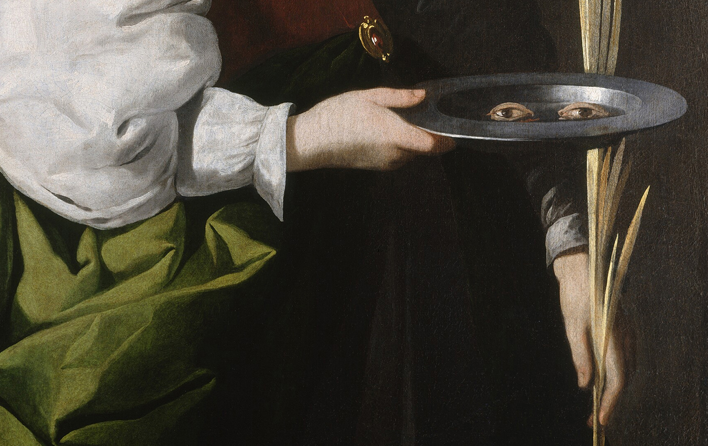 Francisco de Zurbarán, Saint Lucy, c. 1625/1630, Chester Dale Collection, National Gallery of Art, Washington