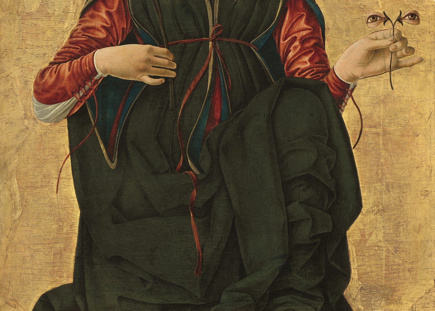 Francesco del Cossa, Saint Lucy, c. 1473/1474, National Gallery of Art, Washington