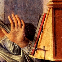 Filippo Lippi,  tempera su tavola, 1438-1440, Basilica di San Lorenzo, Firenze.