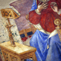 Cola Petruccioli, Angyali üdvözlet. 1350. Szépmuvészeti Múzeum, Budapest