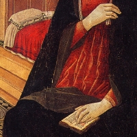 Benvenuto di Giovanni,  tempera su tavola, 1470,  Sinalunga, Chiesa di San Bernardino.