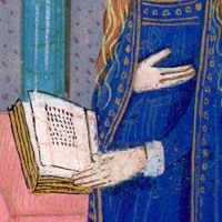Book of Hours, use of Rome, follower of Willem Vrelant, Bruges, second half of the XV c. Huntington Library,  HM 1136. fol. 45v