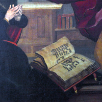 Matthias Grünewald, oil on wood, 1515,  Musée d'Unterlinden, Colmar