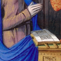 Book of Hours, undetermined use, style influenced by Bourdichon, France, end of the XV c. Huntington Library, HM 1250, fol 15
