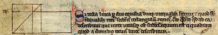 Leipzig, Universitätsbibliothek Rep. I 68c, Robert of Chester’s Redaction of Euclid’s Elements, the so-called Adelard II, s.XIII