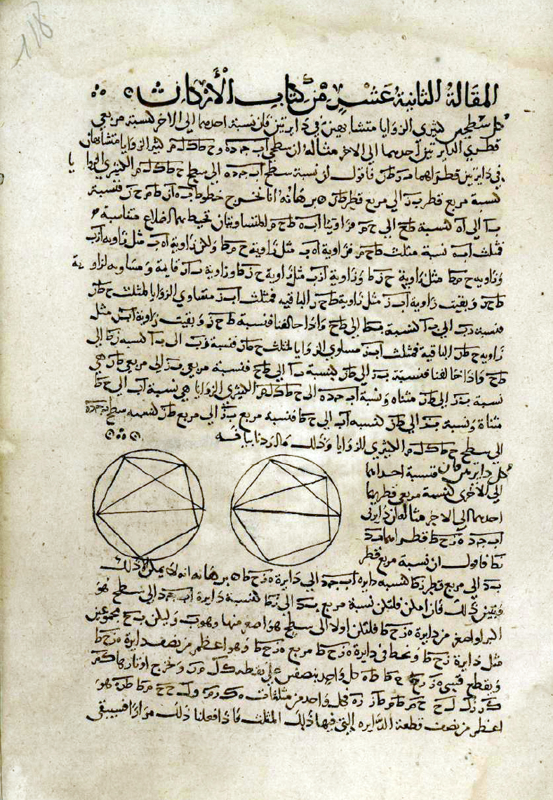 KITĀB al-ARKĀN. Bulac, ms arab 606