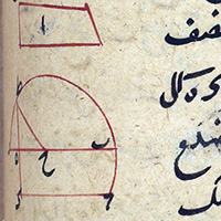 Philadalphia,  Lawrence J. Schoenberg Collection, LJS 286.  Tadhkirah uṣūl handasah al-ḥisāb li-Uqlīdis