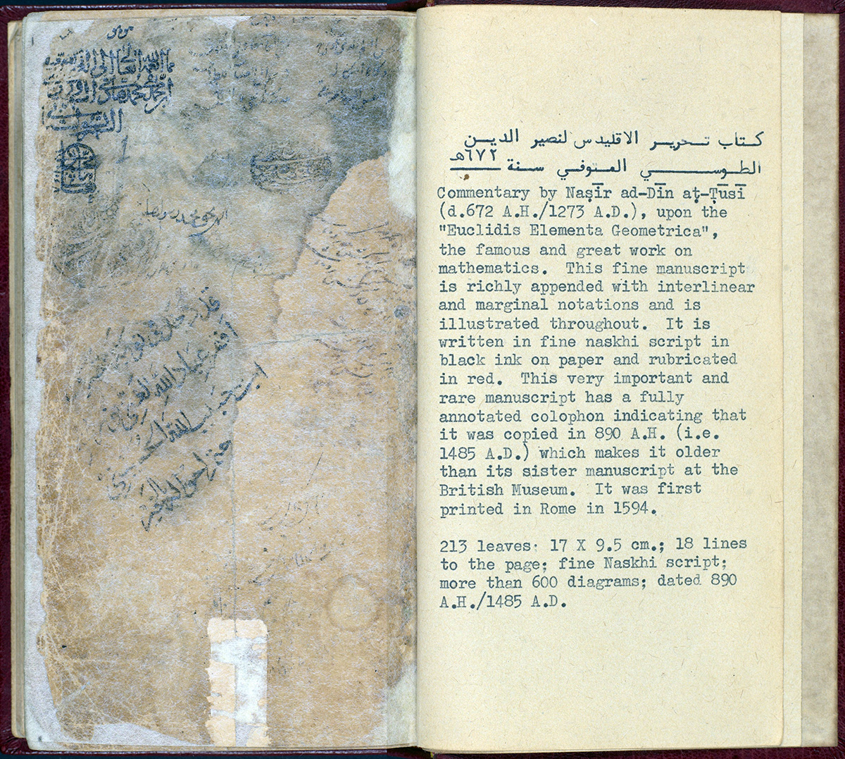 Lawrence J. Schoenberg Collection.  Mss. ljs037
