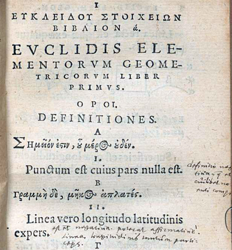 Elementa geometrica libri sex.  Joachim  Camerarius. Lipsia 1577