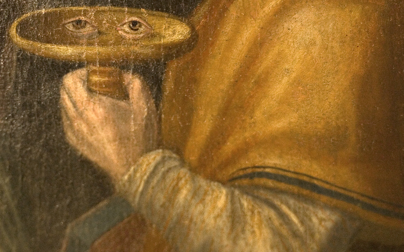 Cosimo Daddi, Madonna col Bambino fra i santi Paolo e Lucia, Volterra